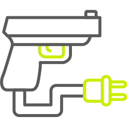 pistolet elektryczny ikona