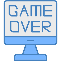 game over Ícone