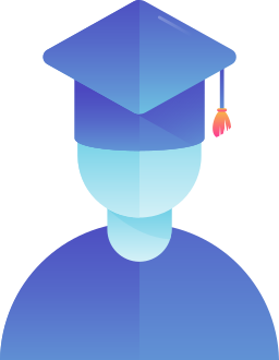 graduación icono