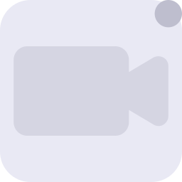 Online video notification icon