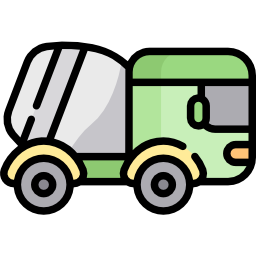 Cement mixer icon