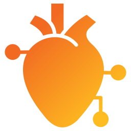 Artificial heart icon