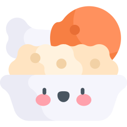 ryż z kurczaka ikona