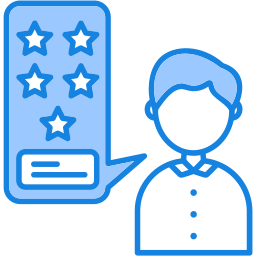 Customer review icon