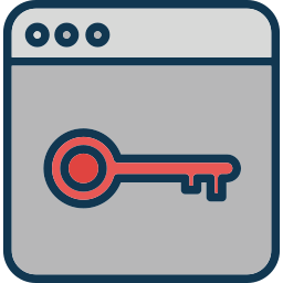 Web lock icon