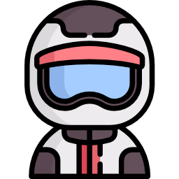 Motorcyclist icon