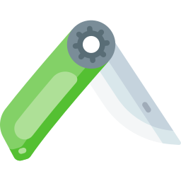 cuchillo de bolsillo icono