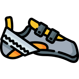 Climbing shoes icon