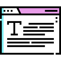 Text icon