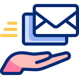 consegna della posta icona