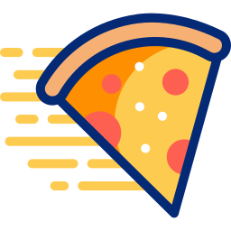 Pizza delivery icon