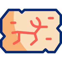 Cave painting icon