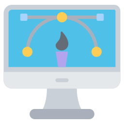 Online designing icon