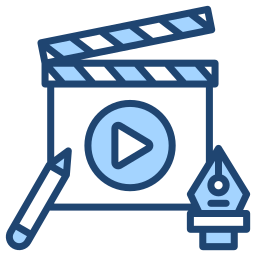 edición de video icono