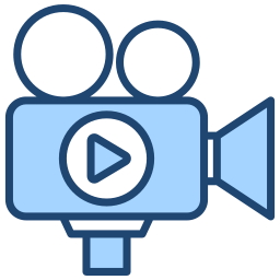 grabación de vídeo icono