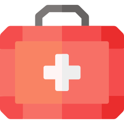 Aid kit icon