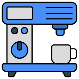 Coffee machine icon