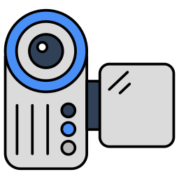 poręczna kamera ikona