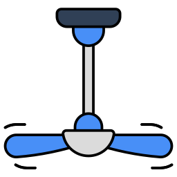 Ceiling fan icon