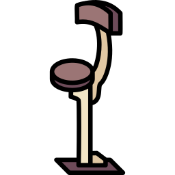 taburete de bar icono