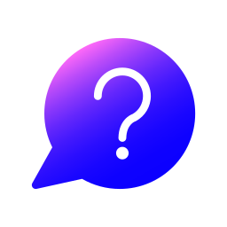 Question bubble icon