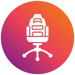 Gaming chair icon