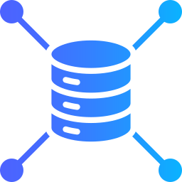 red de datos icono