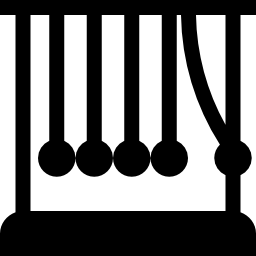 Newton cradle icon