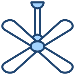 Ceiling fan icon