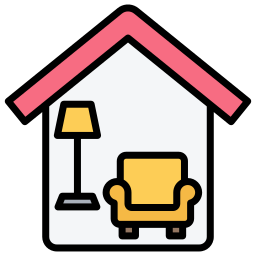 huisdecoratie icoon