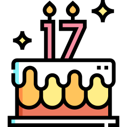 17. jahr icon