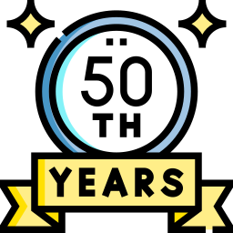 50e jaar icoon