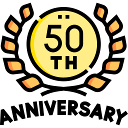 50. jahrestag icon