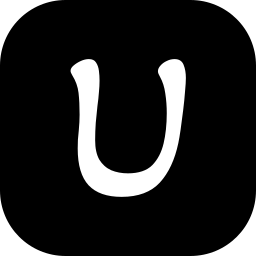 Letter u icon