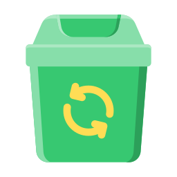 Trash can icon