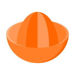 Orange squeezer icon