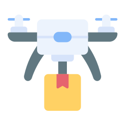 Доставка дронами иконка