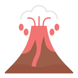 Извержение иконка