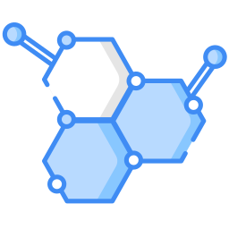 molécules Icône