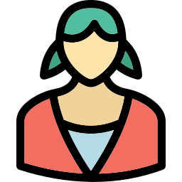 avatar di ragazza icona