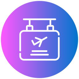 Flight information icon