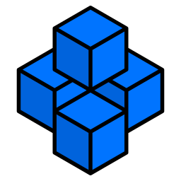 Building blocks icon