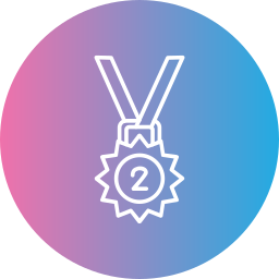 Second prize icon