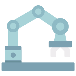 Robotic arm icon