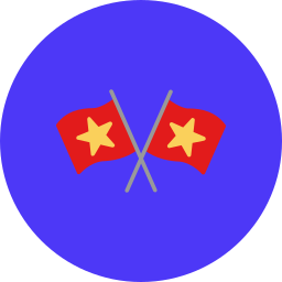 교차된 깃발 icon
