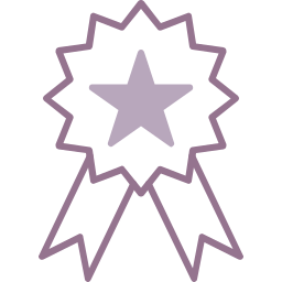 insignia de cinta icono