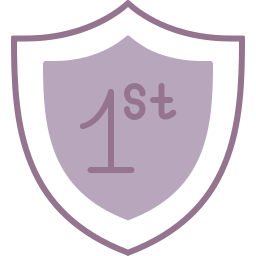 distintivo de escudo Ícone
