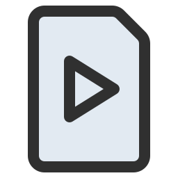 Video file icon