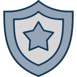 distintivo scudo icona