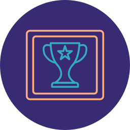 Trophy cup icon